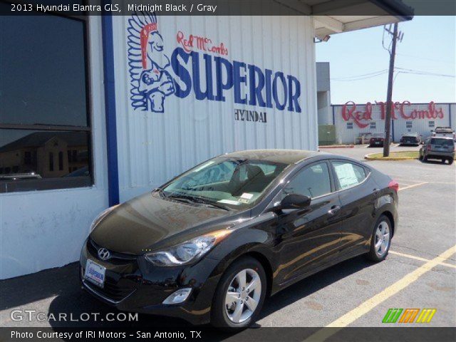 2013 Hyundai Elantra GLS in Midnight Black