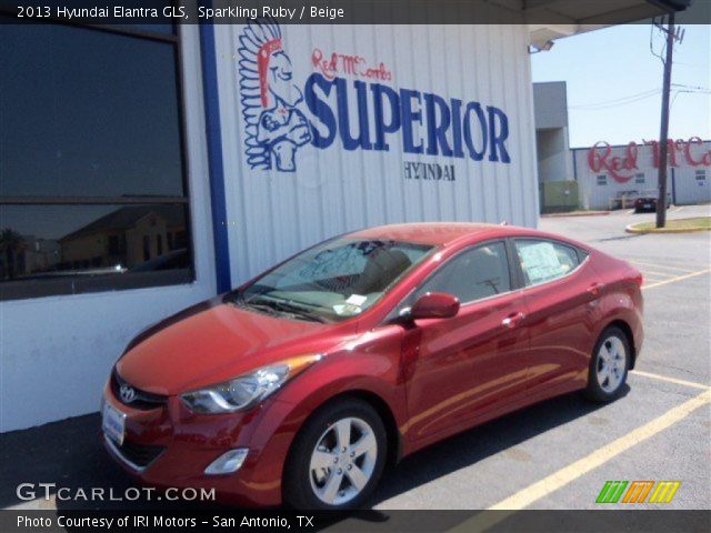 2013 Hyundai Elantra GLS in Sparkling Ruby