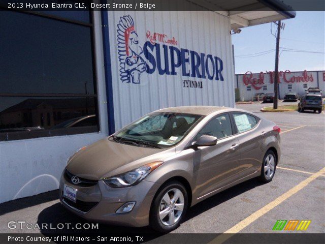2013 Hyundai Elantra GLS in Desert Bronze