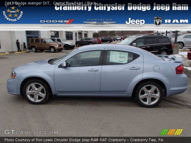 2013 Dodge Avenger SXT in Crystal Blue Pearl