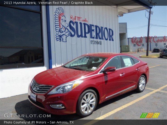 2013 Hyundai Azera  in Venetian Red Pearl