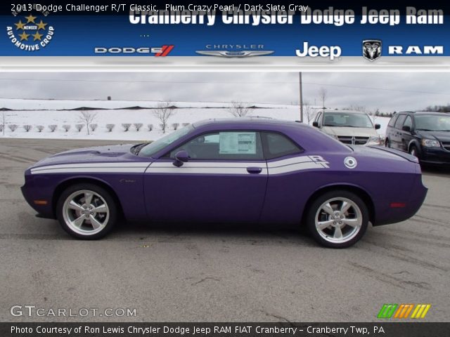 2013 Dodge Challenger R/T Classic in Plum Crazy Pearl