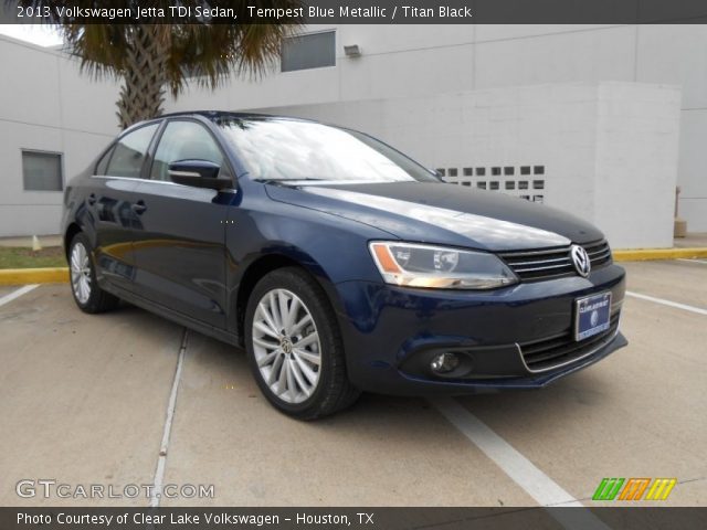2013 Volkswagen Jetta TDI Sedan in Tempest Blue Metallic