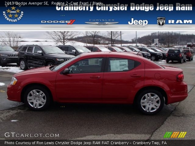 2013 Dodge Avenger SE in Redline 2-Coat Pearl