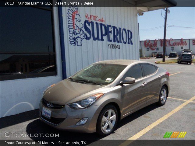 2013 Hyundai Elantra GLS in Desert Bronze