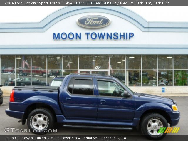 2004 Ford Explorer Sport Trac XLT 4x4 in Dark Blue Pearl Metallic