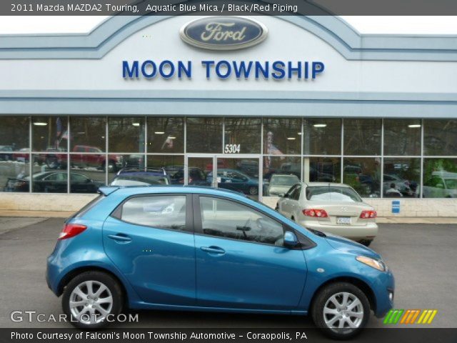2011 Mazda MAZDA2 Touring in Aquatic Blue Mica