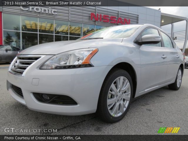 2013 Nissan Sentra SL in Brilliant Silver Metallic