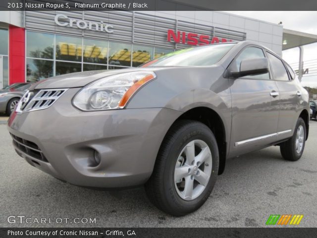 2013 Nissan Rogue S in Platinum Graphite
