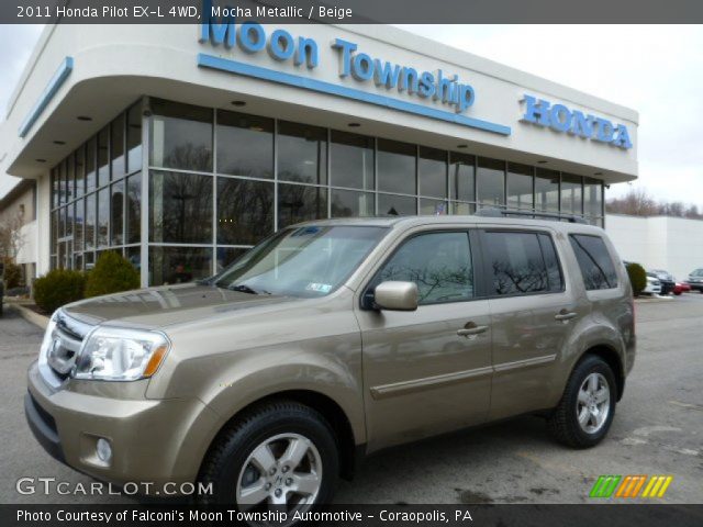 2011 Honda Pilot EX-L 4WD in Mocha Metallic