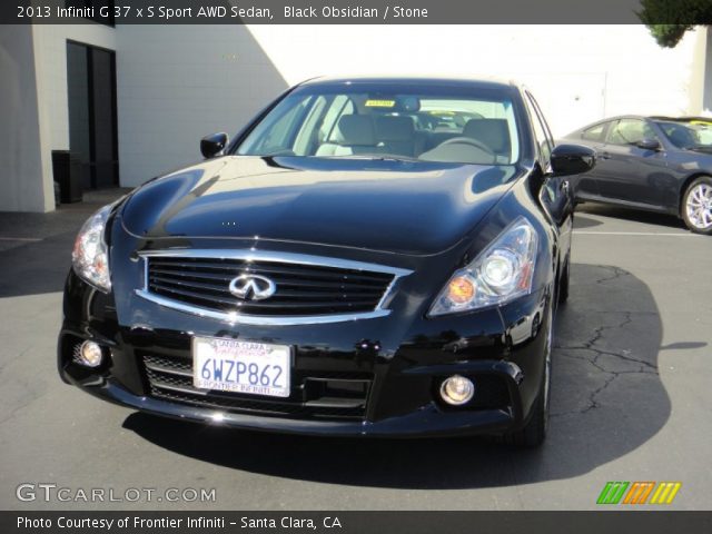 2013 Infiniti G 37 x S Sport AWD Sedan in Black Obsidian