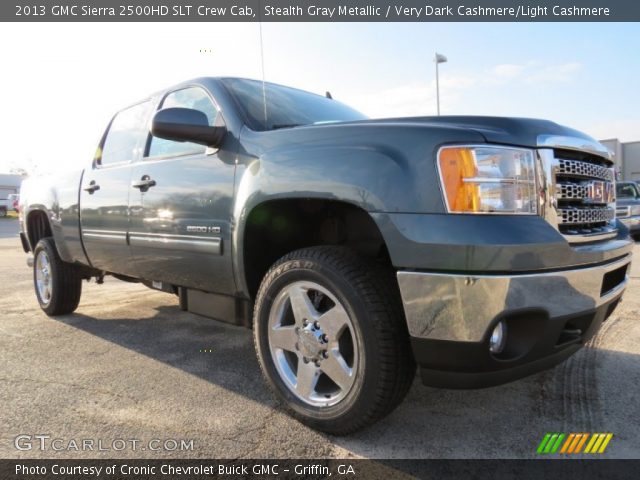 2013 GMC Sierra 2500HD SLT Crew Cab in Stealth Gray Metallic
