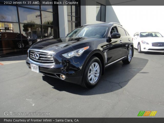 2012 Infiniti FX 35 AWD in Malbec Black