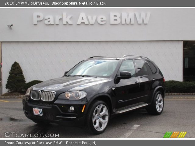 2010 BMW X5 xDrive48i in Black Sapphire Metallic