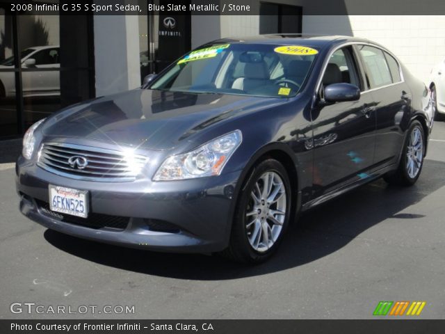 2008 Infiniti G 35 S Sport Sedan in Blue Slate Metallic