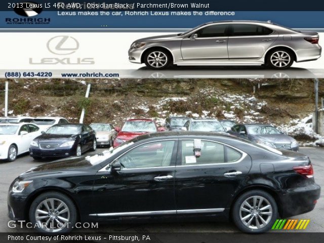 2013 Lexus LS 460 AWD in Obsidian Black