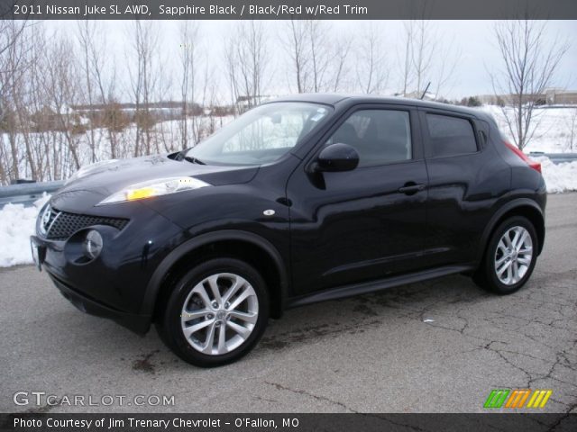 2011 Nissan Juke SL AWD in Sapphire Black
