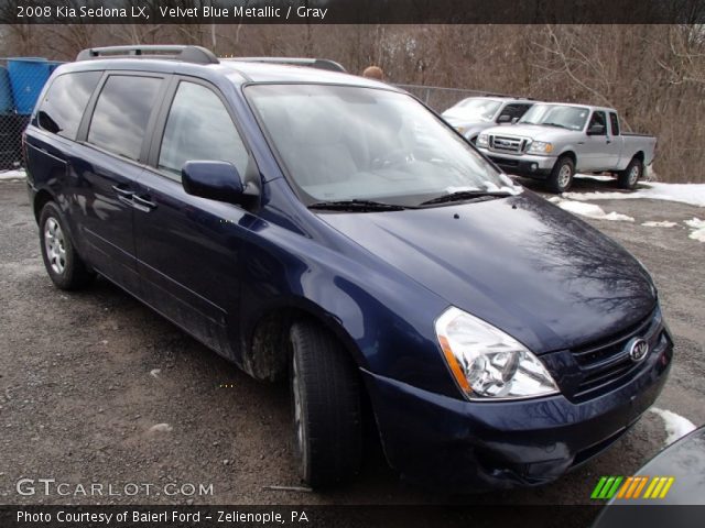 2008 Kia Sedona LX in Velvet Blue Metallic
