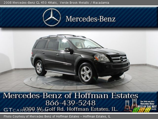 2008 Mercedes-Benz GL 450 4Matic in Verde Brook Metallic