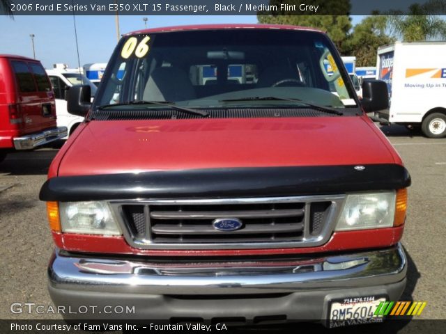 2006 Ford E Series Van E350 XLT 15 Passenger in Black