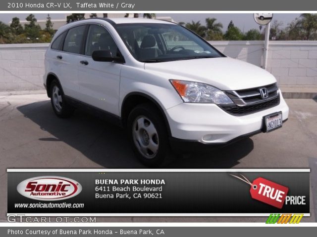 2010 Honda CR-V LX in Taffeta White