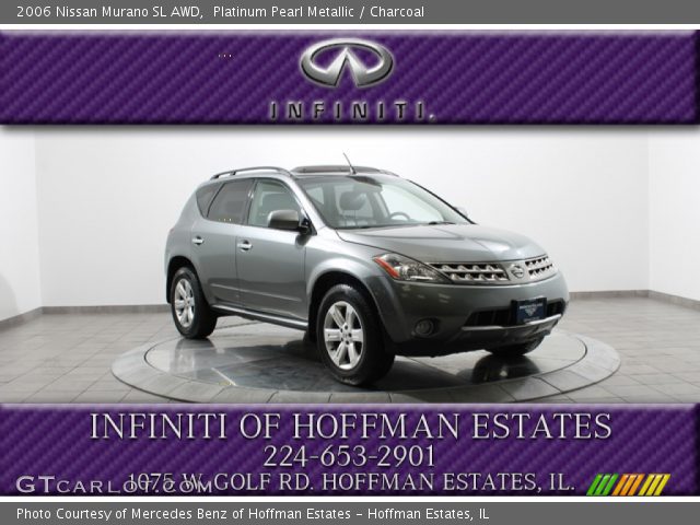 2006 Nissan Murano SL AWD in Platinum Pearl Metallic