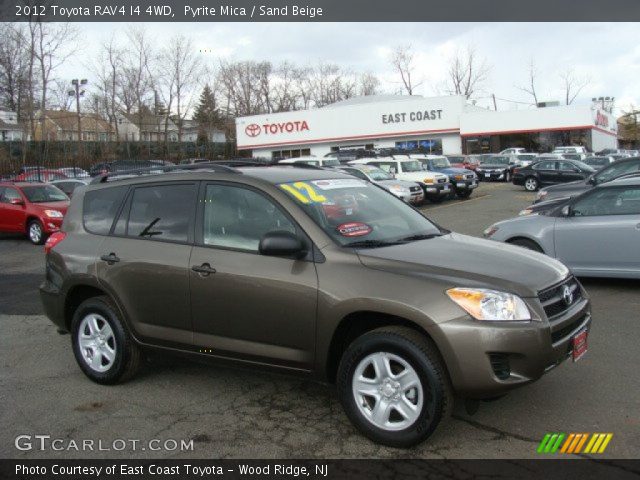 2012 Toyota RAV4 I4 4WD in Pyrite Mica