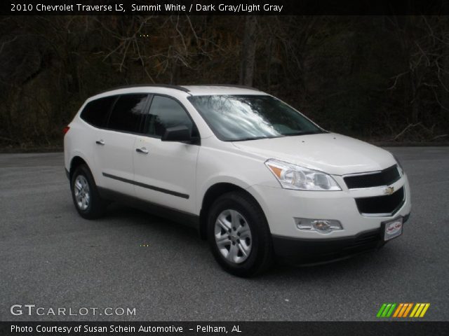 2010 Chevrolet Traverse LS in Summit White