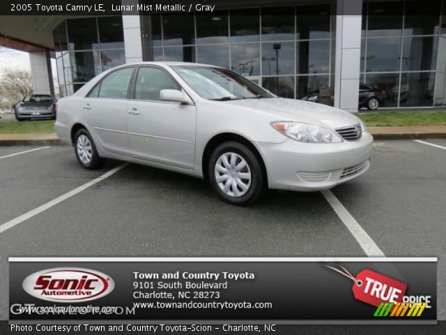 2005 Toyota Camry LE in Lunar Mist Metallic