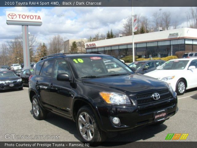 2010 Toyota RAV4 Sport 4WD in Black