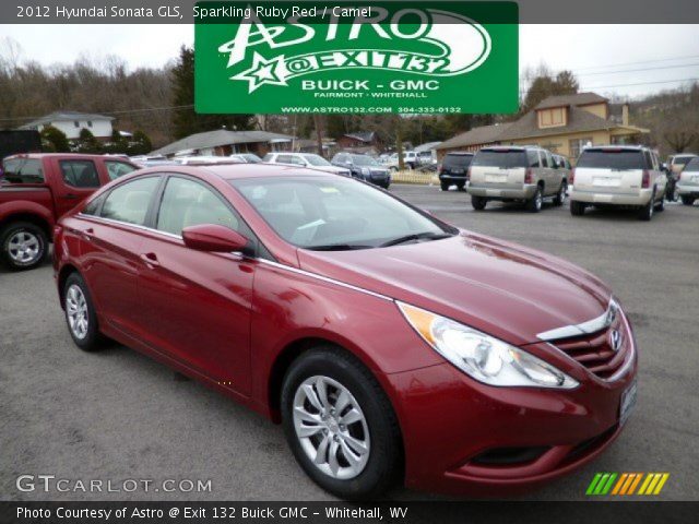 2012 Hyundai Sonata GLS in Sparkling Ruby Red