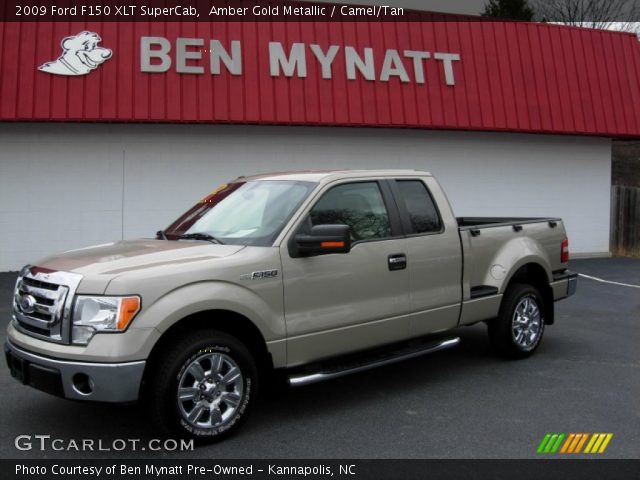 2009 Ford F150 XLT SuperCab in Amber Gold Metallic