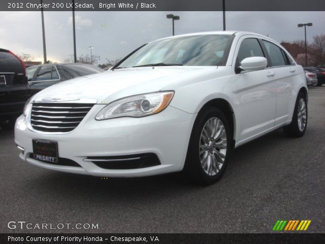 2012 Chrysler 200 LX Sedan in Bright White