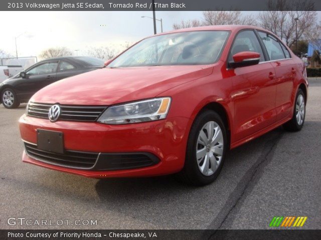 2013 Volkswagen Jetta SE Sedan in Tornado Red