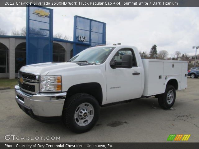 2013 Chevrolet Silverado 2500HD Work Truck Regular Cab 4x4 in Summit White