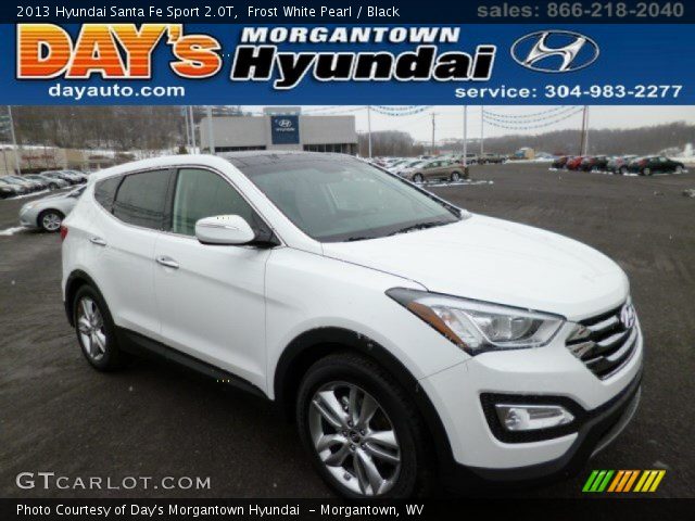 2013 Hyundai Santa Fe Sport 2.0T in Frost White Pearl
