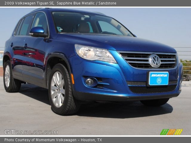 2009 Volkswagen Tiguan SE in Sapphire Blue Metallic
