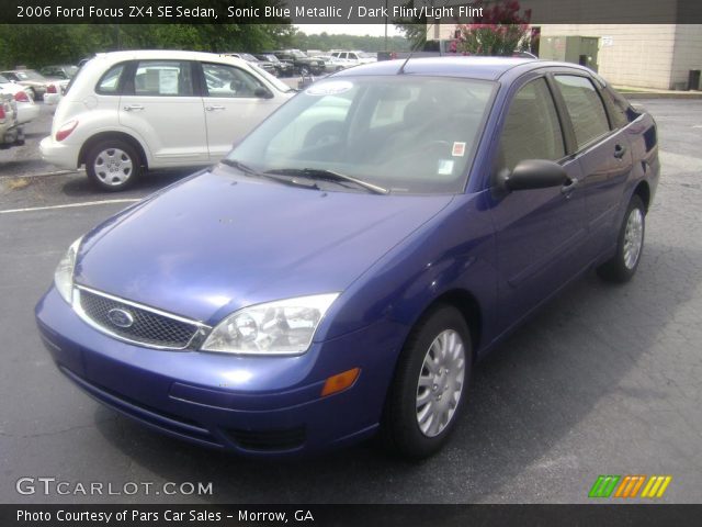 2006 Ford Focus ZX4 SE Sedan in Sonic Blue Metallic