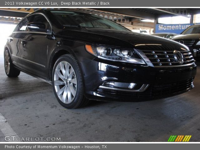 2013 Volkswagen CC V6 Lux in Deep Black Metallic