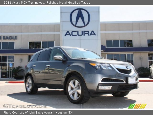 2011 Acura MDX Technology in Polished Metal Metallic