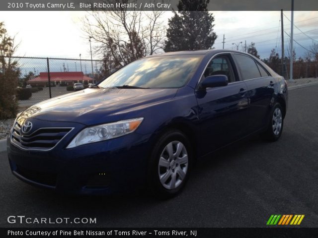 2010 Toyota Camry LE in Blue Ribbon Metallic