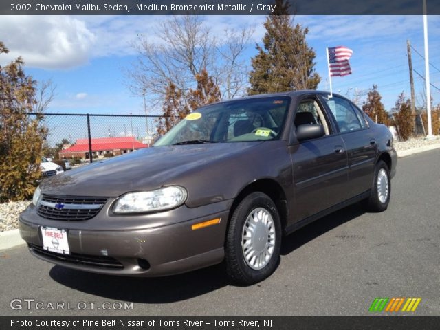 2002 Chevrolet Malibu Sedan in Medium Bronzemist Metallic