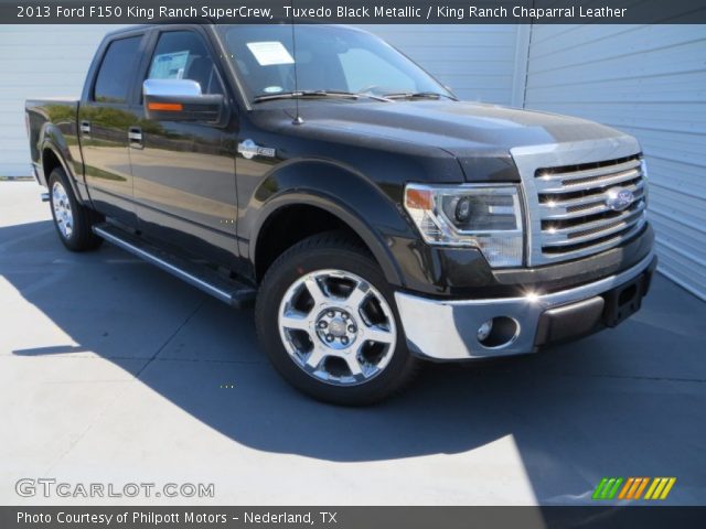 2013 Ford F150 King Ranch SuperCrew in Tuxedo Black Metallic