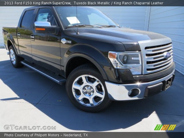 2013 Ford F150 King Ranch SuperCrew in Tuxedo Black Metallic