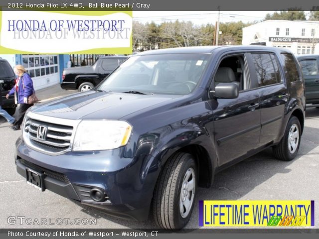 2012 Honda Pilot LX 4WD in Bali Blue Pearl