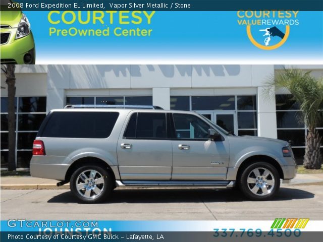 2008 Ford Expedition EL Limited in Vapor Silver Metallic