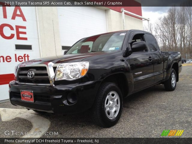 2010 Toyota Tacoma SR5 Access Cab in Black Sand Pearl