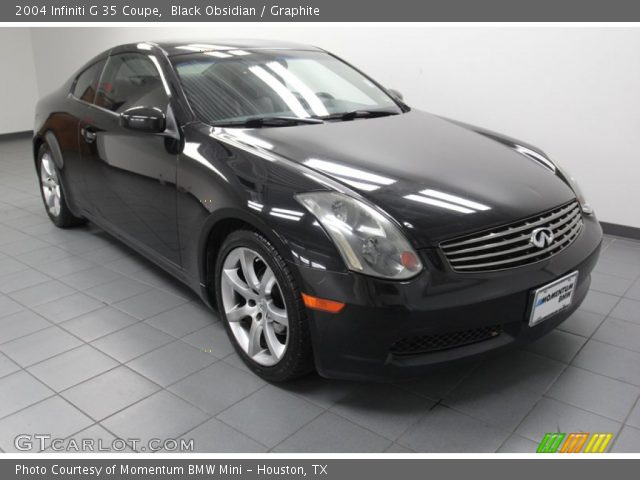 2004 Infiniti G 35 Coupe in Black Obsidian