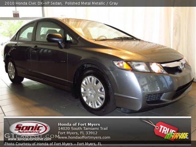 2010 Honda Civic DX-VP Sedan in Polished Metal Metallic