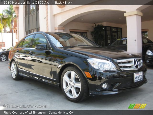 2010 Mercedes-Benz C 300 Sport in Black